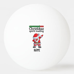 Ping Pong Merry Weihnachten Weihnachtsmann Ping Po Tischtennisball