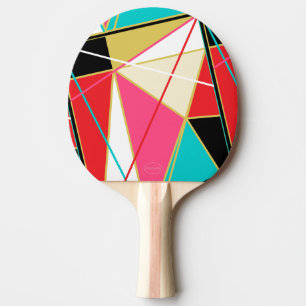 Ping-Pong Paddle - Abstrakt - HAMbyWG Tischtennis Schläger