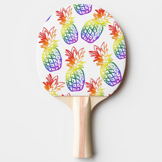 Ping Pong Paddle Ananas Tischtennis Schläger (Vorderseite)