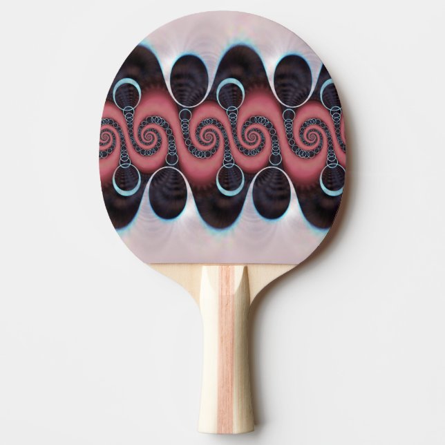 Ping Pong Paddle erstellt von Jimette Design Tischtennis Schläger (Vorderseite)