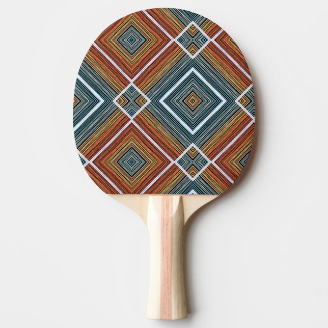 Ping Pong Paddle erstellt von Jimette Design Tischtennis Schläger (Vorderseite)