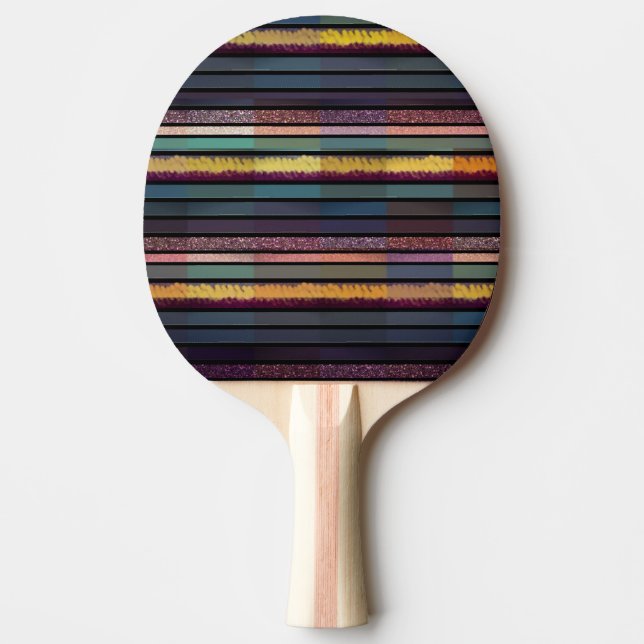 Ping Pong Paddle erstellt von Jimette Design Tischtennis Schläger (Vorderseite)