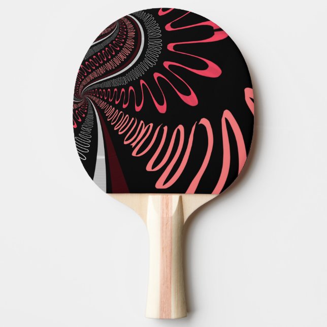Ping Pong Paddle erstellt von Jimette Design Tischtennis Schläger (Vorderseite)