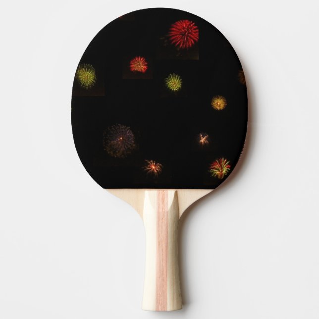 Ping Pong Paddle - Feuerwerksexplosionen Tischtennis Schläger (Vorderseite)