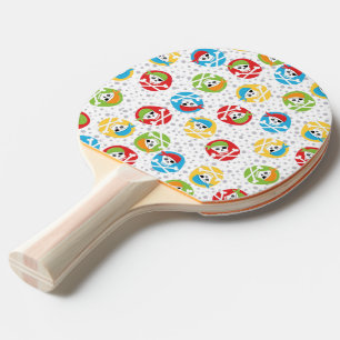 Ping Pong Paddle Full Print Back Tischtennis Schläger