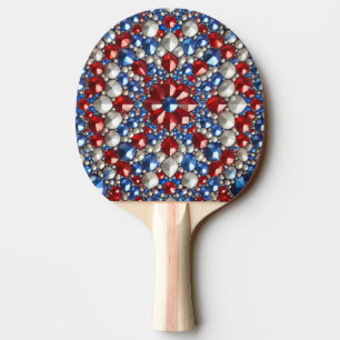 Ping Pong Paddle mit den niederländischen Farben Tischtennis Schläger