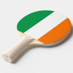 Ping Pong Paddle mit Flag Irland Tischtennis Schläger