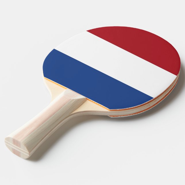Ping Pong Paddle mit Flag Niederlande Tischtennis Schläger (Vorderseite)