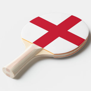 Ping Pong Paddle mit Flagge von England Tischtennis Schläger