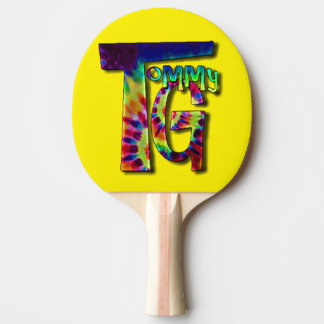 Ping Pong Paddle mit Ihrem Lieblings-Musikerlogo Tischtennis Schläger
