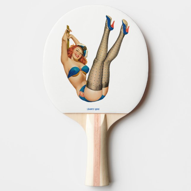 Ping Pong Paddle - Passend zum Ping Pong Table Tischtennis Schläger (Vorderseite)