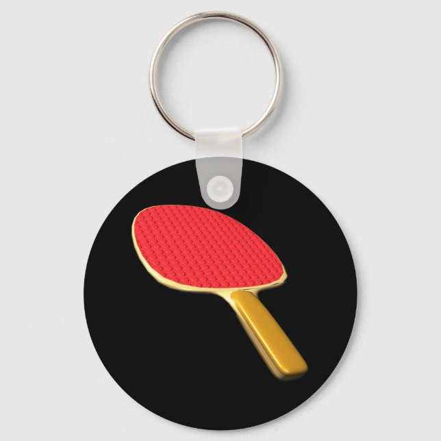 Ping Pong Paddle Schlüsselanhänger (Vorderseite)