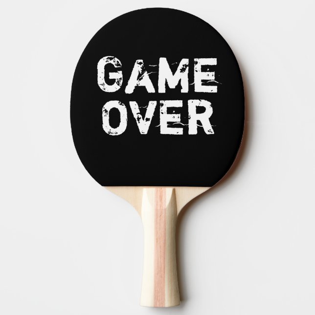 Ping Pong Paddle Tischtennis Schläger (Rückseite)
