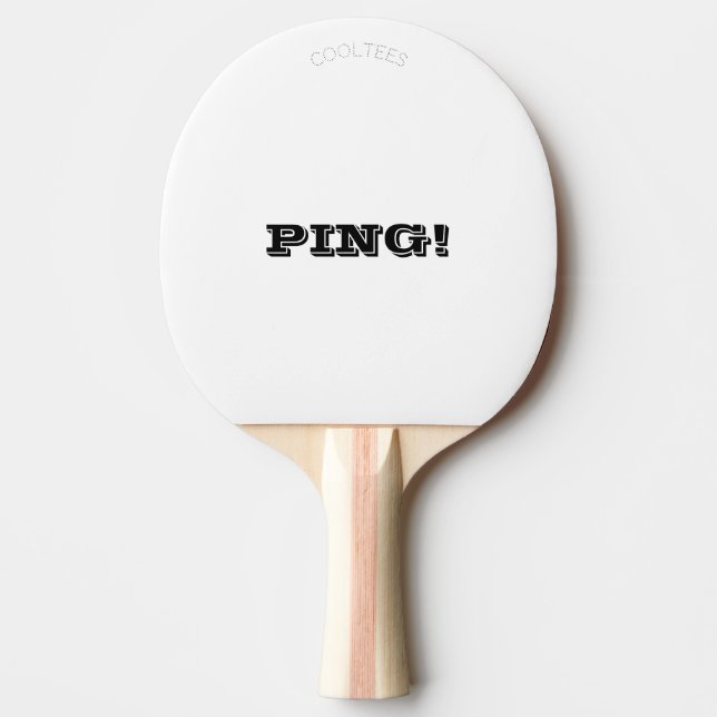 Ping Pong Paddle Tischtennis Schläger (Vorderseite)