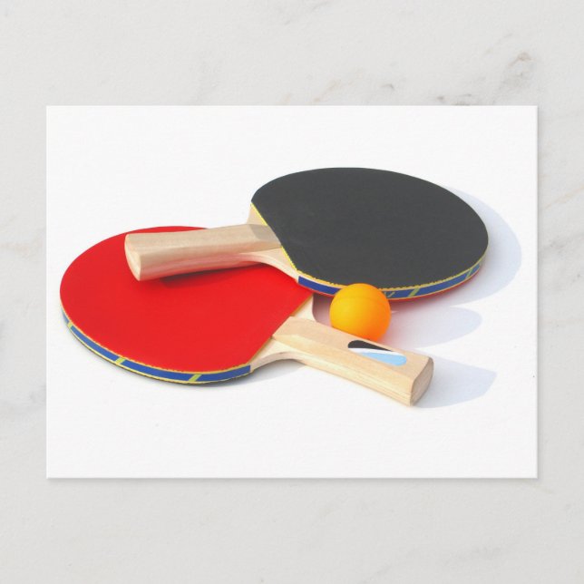 Ping Pong Postkarte (Vorderseite)