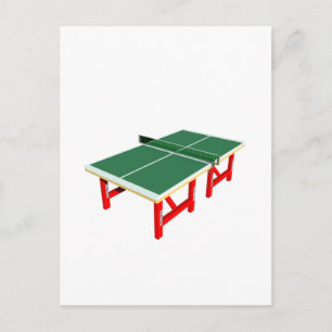 PIng Pong Postkarte