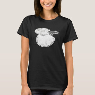 Ping Pong Power Tischtennis Bat 2 T-Shirt