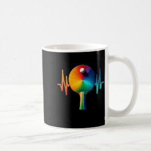 Ping-Pong-Puls-Tischtennis-Herzschlag-EKG-lang Kaffeetasse