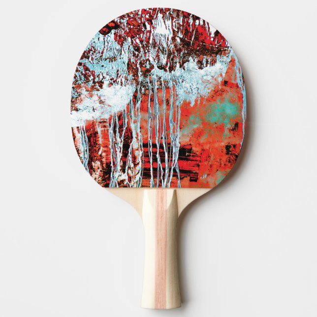 Ping Pong Schläger – Korrosionsimpuls Tischtennis Schläger (Vorderseite)