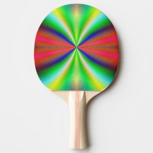 Ping Pong Schläger/Paddel - abstrakte Digital Tischtennis Schläger
