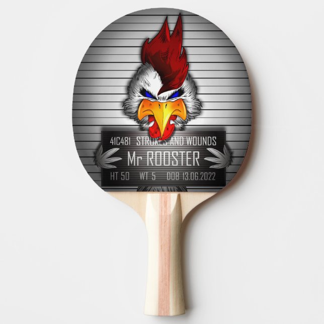 Ping-Pong-Schläger Tischtennis Schläger (Vorderseite)