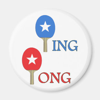 Ping Pong Star Magnet