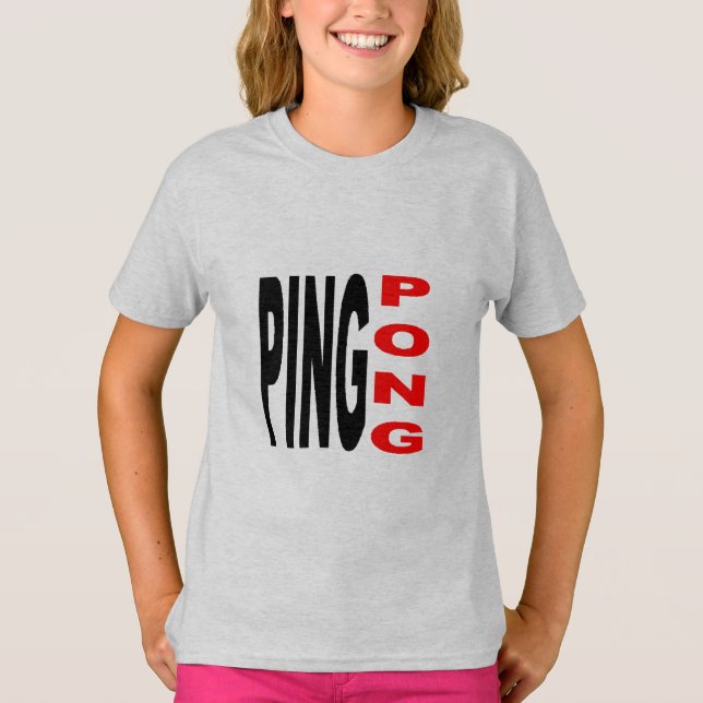 PING PONG T-Shirt (Vorderseite)
