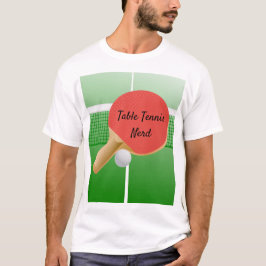 Ping Pong Tischtennis Design T - Shirt