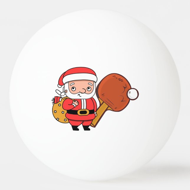 Ping Pong Tischtennis für Weihnachten Party Tischtennisball (Vorderseite)