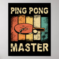 Ping Pong Tischtennis Ping Pong Master Retro
