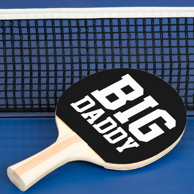 PING PONG Vater, GROSSE DADDY Tischtennis Schläger (InSitu)