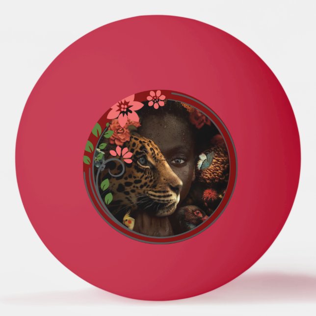 Ping pong vibes  tischtennisball (Vorderseite)