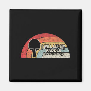 Ping Pong Vintag Retro Fun Tischtennis Magnet