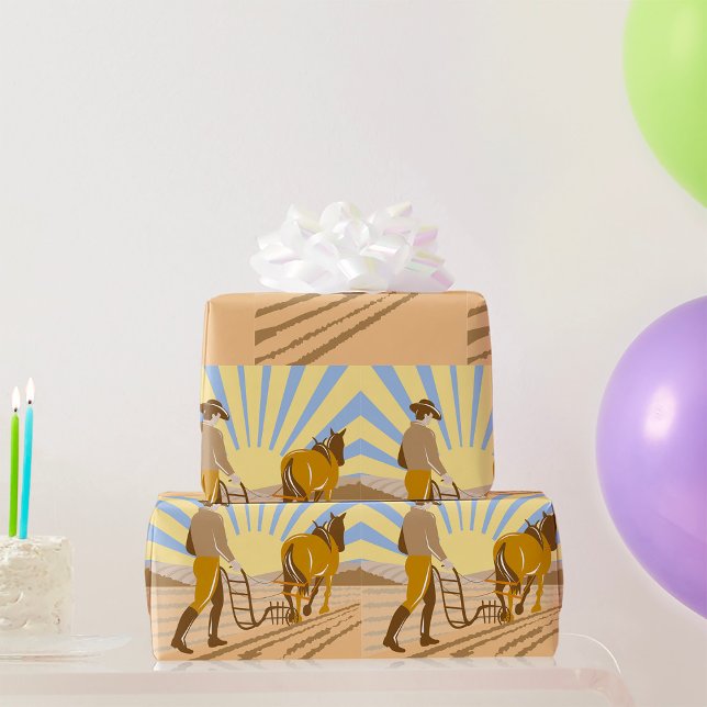 Pingen eines Felds Geschenkpapier (Von Creator hochgeladen)