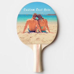 Pingpong-Paddel für Ihr Foto mit Textname anpassen Tischtennis Schläger
