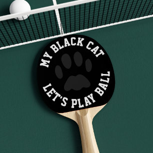 Pingpong Paddle Paddel mit schwarzem und weißem Pf Tischtennis Schläger