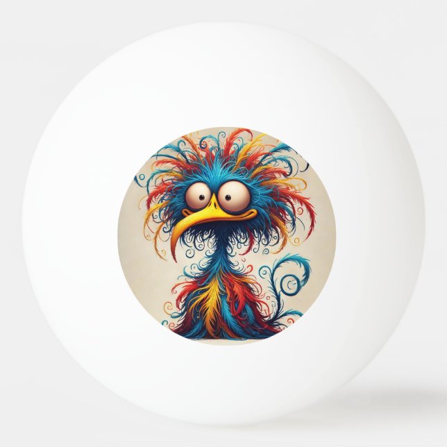 Pingpong Tischtennisball (Vorderseite)