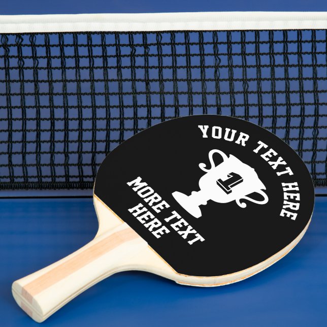 Pingpongpaddel für Tischtennis mit individueller T Schläger (InSitu)