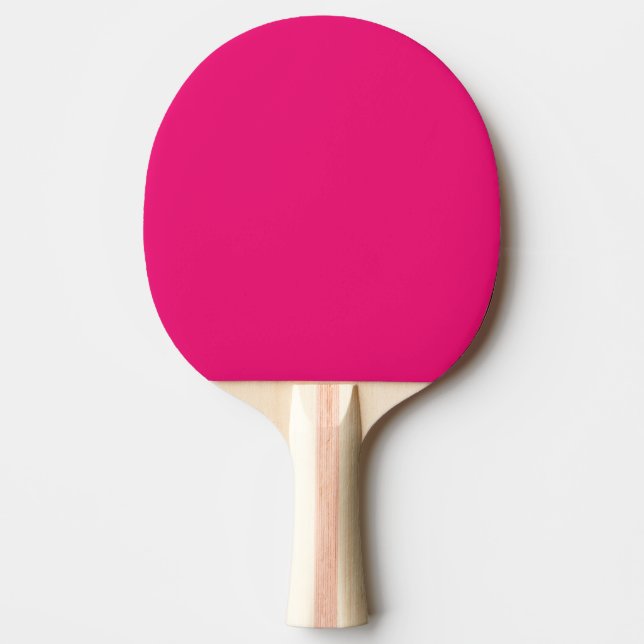 Pingpongpaddel (Hot Pink) Tischtennis Schläger (Vorderseite)