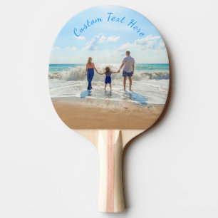 Pingpongpaddel mit Text anpassen Tischtennis Schläger