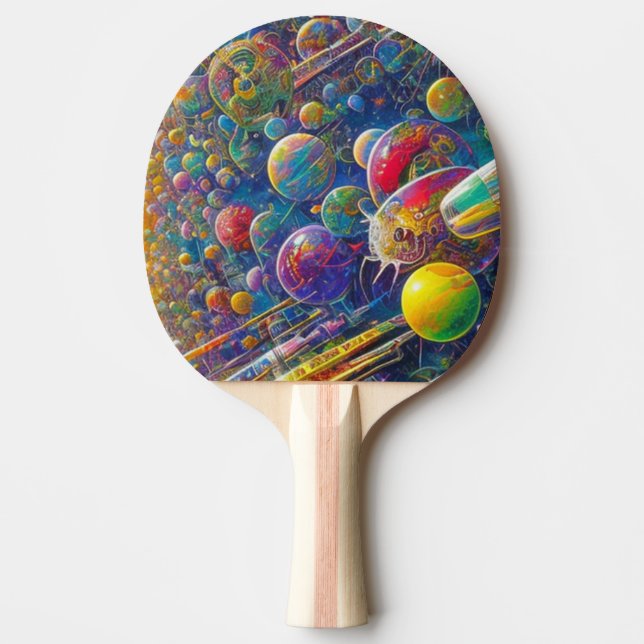Pingpongpaddel Tischtennis Schläger (Vorderseite)
