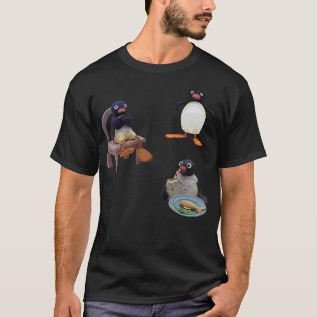 Pingu Penguin T-Shirt (Vorderseite)