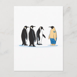 Pinguim Postkarte