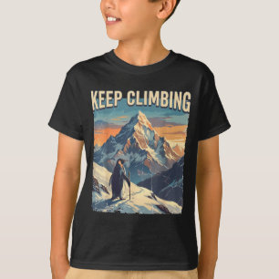 Pinguin aber warum Meme Bergsteigen T-Shirt