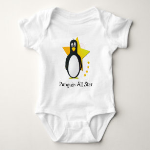 Pinguin All Star Baby T-Shirt Strampler