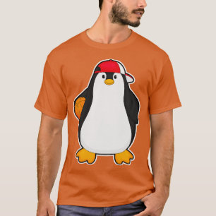 Pinguin als Basketballspieler mit Basketball T-Shirt