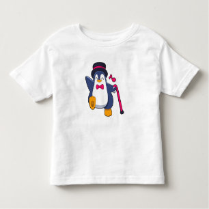 Pinguin als Bräutigam mit Krawatte Kleinkind T-shirt