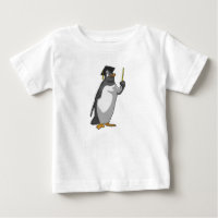 Pinguin als Lehrerin mit Pointer