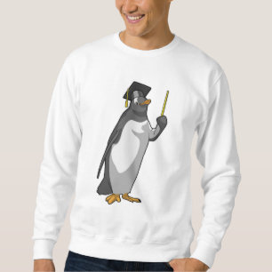 Pinguin als Lehrerin mit Pointer Sweatshirt