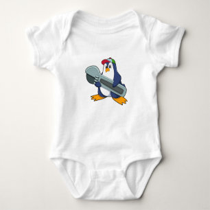 Pinguin als Mechaik mit Tool Baby Strampler